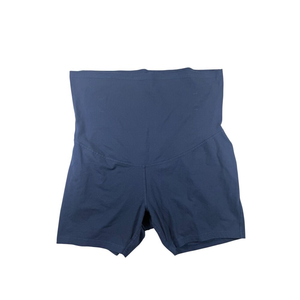 Pact Maternity Cotton Biker Shorts Size XXL NWOT